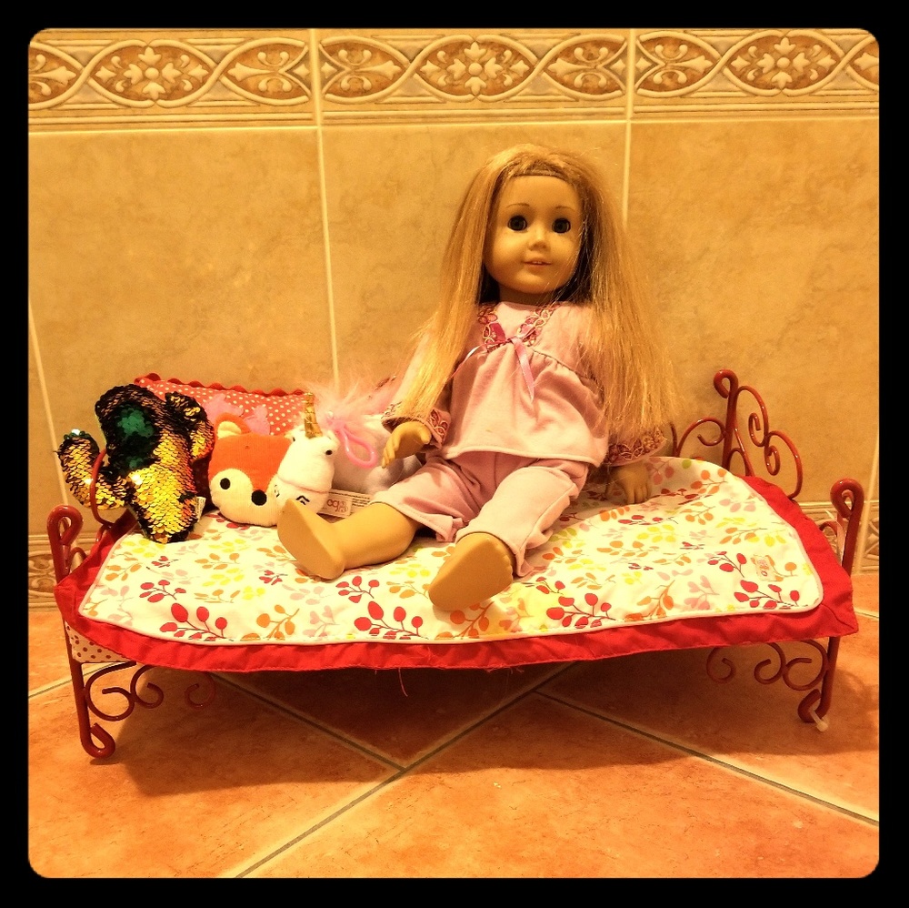 American Girl Doll Bed And Pj's together/separate
